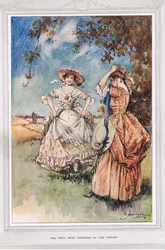 Die besten Tänzer der Gemeinde, Illustration aus 